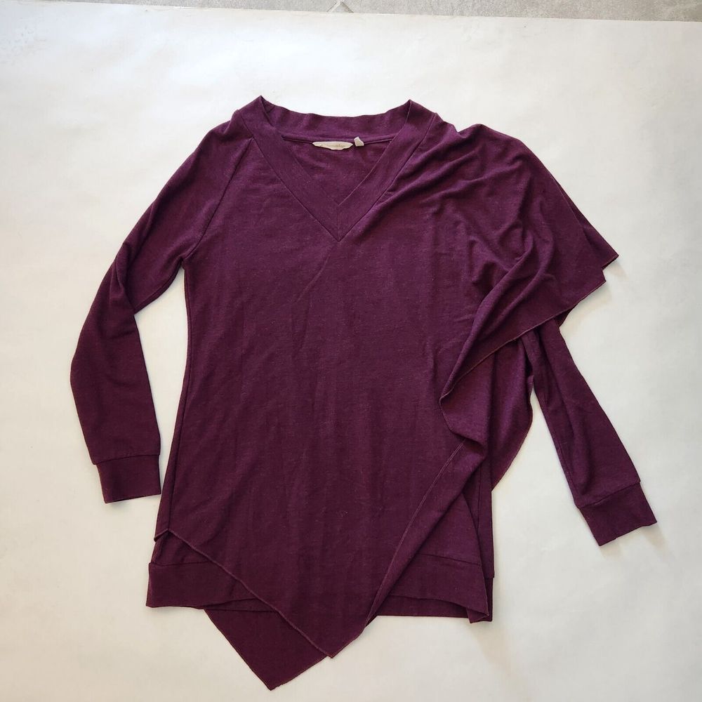 Fall Winter‎ Soft Surroundings Madeline Asymmetrical Hem Sweater Size  XS